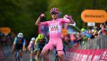Giro d'Italia, tappa 8: Pogacar controlla, è sempre lui a spuntarla. Tiberi c'è: il podio è possibile