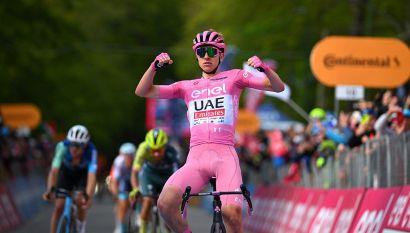 Giro d'Italia, Pogacar vince il primo tappone: exploit di Tiberi