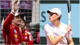 F1, Leclerc e la Ferrari fanno impazzire anche Sinner: dal Roland Garros i complimenti al monegasco