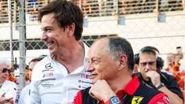 F1: 'Ferrari, Hamilton può vincere il Mondiale' Wolff ne è certo. E Vasseur rilancia: 'Lewis e Leclerc che coppia'