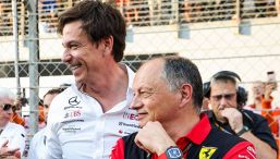 F1: "Ferrari, Hamilton può vincere il Mondiale" Wolff ne è certo. E Vasseur rilancia: "Lewis e Leclerc che coppia"