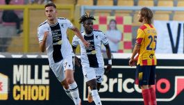 Voti Lecce-Udinese: Baschirotto distratto, Lucca e Samardzic da salvezza