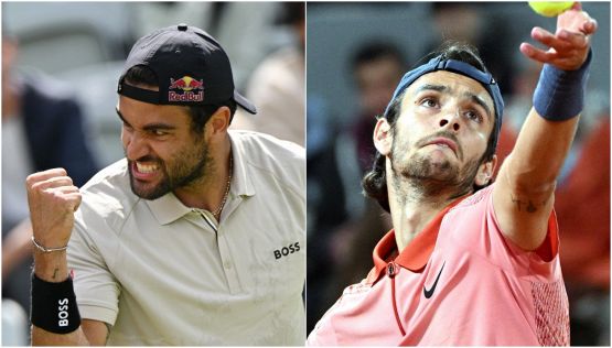 Atp Stoccarda, Berrettini si conferma dominatore dell'erba: dominato il derby con Musetti. Domani la finale con Draper