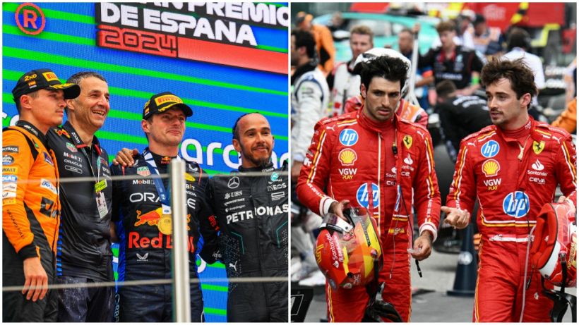 F1 pagelle GP Spagna: Ferrari senza passo, Sainz cattivo, Leclerc sorpreso. Hamilton e Verstappen top, Norris spreca