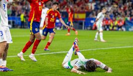 Euro2024, Spagna-Italia 1-0: l'autogol di Calafiori decide la sfida. La fotosequenza