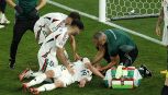 Euro2024, dramma in Scozia-Ungheria: Varga colpito crolla a terra e va in ospedale, come sta. La dedica dei compagni