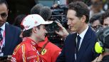 F1 Ferrari, Elkann gela Leclerc sulla 24 Ore di Le Mans: 'Non deve distrarsi'. Ma anche Verstappen ci pensa