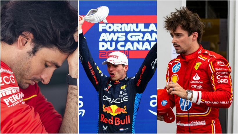 F1 pagelle GP Canada: Ferrari dalle stelle alle stalle, Leclerc e Sainz impotenti. Verstappen al Max, la Mercedes c'è