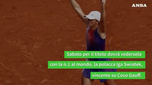 Jasmine Paolini prima italiana in finale al Roland Garros dopo 12 anni