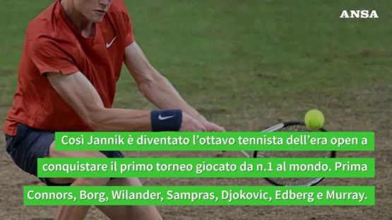 Sinner primo trionfo sull'erba: "Wimbledon, non vedo l'ora"