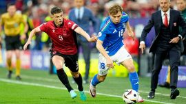Pagelle Italia-Albania 2-1: fa tutto il blocco Inter, follia Dimarco poi Bastoni e Barella ribaltano il match