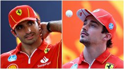 F1, Ferrari: Sainz e Leclerc "ai ferri corti" si sfidano all'ultimo colpo... di ping pong in Ungheria