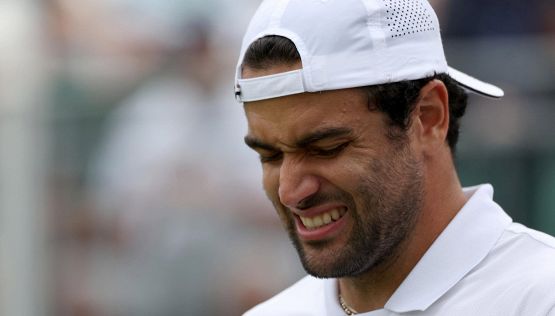 Wimbledon 2024, per Matteo Berrettini un gesto per la vittoria all'esordio