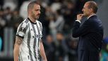 Juventus, Bonucci smentisce le voci sulla Nazionale e lancia una frecciata ad Allegri: “Dopo tre anni così…”