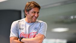 Napoli, il primo giorno di lavoro di Conte: Anguissa in versione Lakers, Osimhen col muso lungo