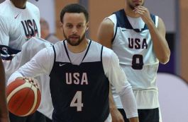 Parigi 2024, basket: Curry e Kerr come Mbappé, è polemica per l’endorsement politico per Kamala Harris