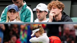 Wimbledon, Kalinskaya esce in lacrime sotto gli occhi di un Sinner preoccupato: Jannik straccia tutti sul web