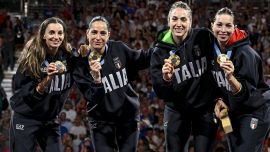 Parigi 2024, oro spada: 'l'amica di Diletta Leotta' nel titolo in home fa scoppiare un nuovo scandalo