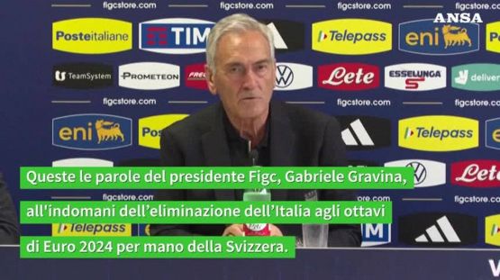 Nazionale, Gravina: "Tutti responsabili. E Spalletti resta"