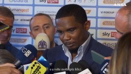 Eto'o riceve il Premio Fair Play Menarini: "Rispetto per tutti"