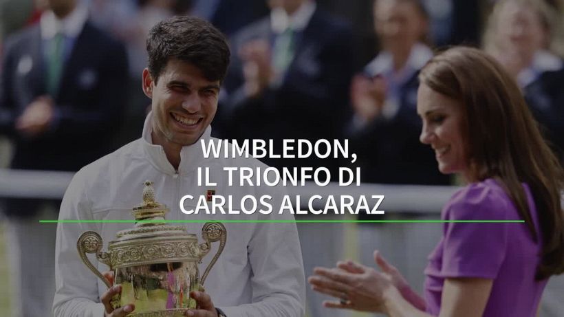 Wimbledon 2024, il trionfo di Carlos Alcaraz. Il videoracconto