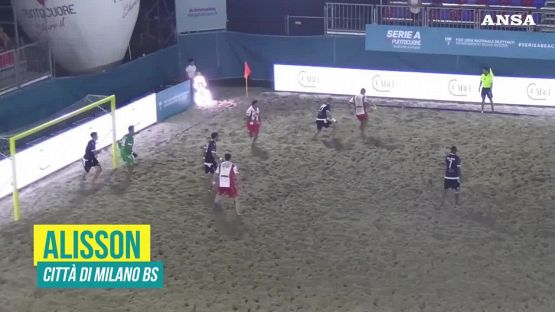 Serie A beach soccer, i 5 gol piu' belli della tappa di Ciro' Marina