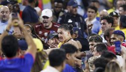 Coppa America: Colombia in finale ma è scandalo per rissa violenta tra giocatori Uruguay e tifosi