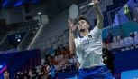 Giovanni Toti fa grande l'Italia nel badminton: impresa al debutto contro il campione olimpico Soren Opti
