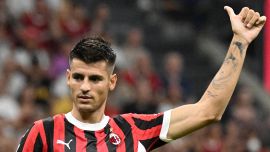 Milan, Morata cambia esultanza dopo separazione, la reazione di Alice Campello