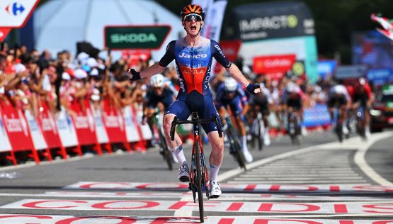 Vuelta, 11a tappa: Dunbar vince in salita, Roglic recupera 37 secondi a O'Connor. Ordine d'arrivo e classifica