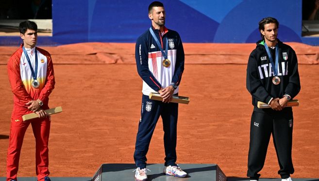 TENNIS-OLY-PARIS-2024-MEDALS