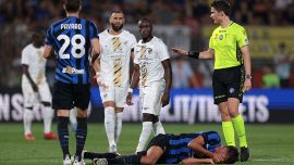 Inter, ko con l'Al Ittihad: errori di Sommer, Bastoni e Bisseck, Diaby ringrazia, poi scatena la rissa