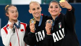 Ginnastica, scandalo nella finale di D’Amato ed Esposito: un video con la giudice scatena veleni e sospetti