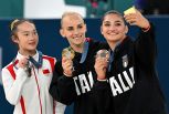 Ginnastica, scandalo nella finale di D’Amato ed Esposito: un video con la giudice scatena veleni e sospetti