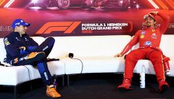 F1, furia Leclerc: "La Ferrari è una merda" lo sfogo via radio, poi siparietto virale con Verstappen