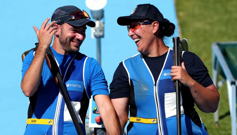 Parigi, Italia d’oro nello skeet con Bacosi e Rossetti: il labiale di Diana e la corsa di Benelli dopo 20 anni