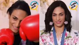 Khelif, trucco, capelli lunghi e abito a fiori: il video con l’oro dedicato agli haters: chiedetemi scusa