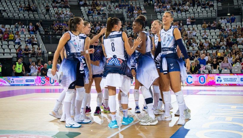 Conegliano-Milano diretta LIVE Supercoppa femminile: Haak sale in cattedra e regala il pari alle campionesse d'Italia