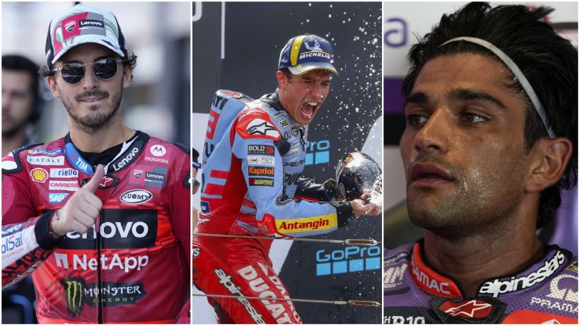 Gp Misano pagelle e classifica piloti MotoGP: Marquez anfibio, Bagnaia calcolatore, harakiri inutile di Martin