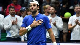 Coppa Davis Italia-Belgio, Berrettini batte il 19enne Blockx e scoppia in lacrime: il retroscena con Cobolli