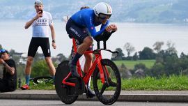 Mondiali: Evenepoel rispetta il pronostico, ma il podio è azzurro con Ganna e Affini. Tiberi trionfa in Lussemburgo