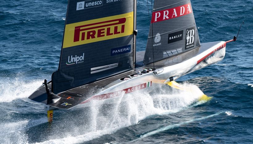 America's Cup, Luna Rossa-Ineos Britannia 2-2: riscatto italiano in gara-4 dopo la rottura delle stecche