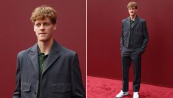 Jannik Sinner alla Milano Fashion Week, Tony Effe invece di Anna Kalinskaya: l'anomala solitudine del numero 1