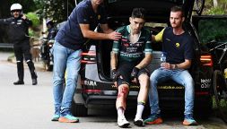 Van Aert, che botta: stagione finita, salta Europei e Mondiali. Nel 2024 più cadute che vittorie