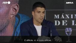 Calcio, Luis Suarez annuncia la sua ultima partita con l'Uruguay