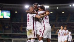 Pagelle Verona-Torino 2-3: granata primi con super Zapata, follia Dawidowicz, Coppola disastroso, Adams letale