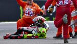 MotoGP: come stanno Bezzecchi e Vinales dopo la paurosa caduta di Phillip Island, le immagini. Pure Acosta ko