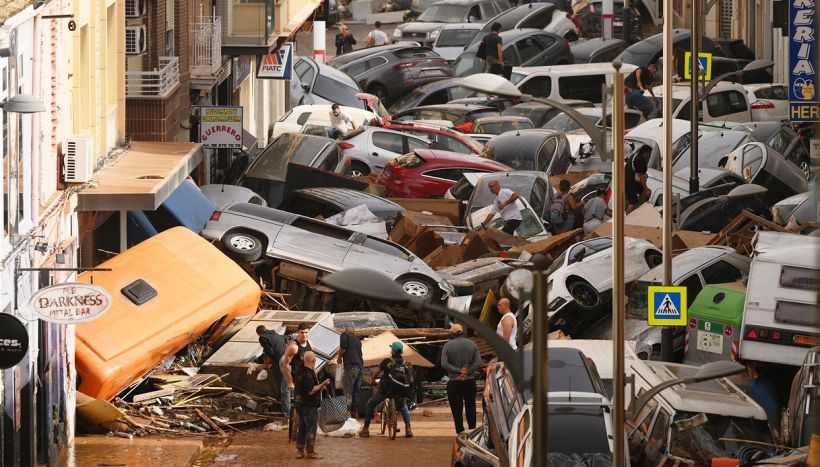 Alluvione Valencia: già quattro partite rinviate, danni al circuito Tomo di MotoGP e Gran Premio a rischio