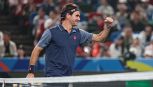 Shanghai, Federer scende in campo dopo Djokovic e con l'addio di Nadal affida il tennis a Sinner e Alcaraz