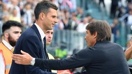 Napoli: Conte difende Lukaku e spegne il caso Kvara, poi la battuta al veleno per Motta